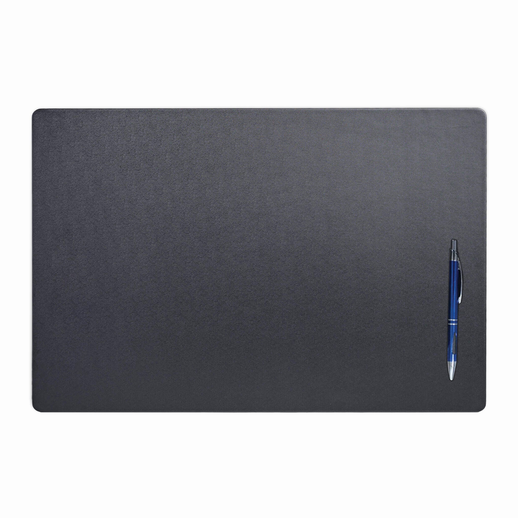 Black Leatherette Conference Table Pad, 18 x 12 Black Leatherette Conference Table Pad, 18 x 12