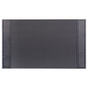 Black Crocodile Embossed Leather Desk Pad, 34 x 20 Black Crocodile Embossed Leather Desk Pad, 34 x 20