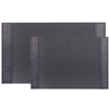 Black Crocodile Embossed Leather Desk Pad, 34 x 20 Black Crocodile Embossed Leather Desk Pad, 34 x 20