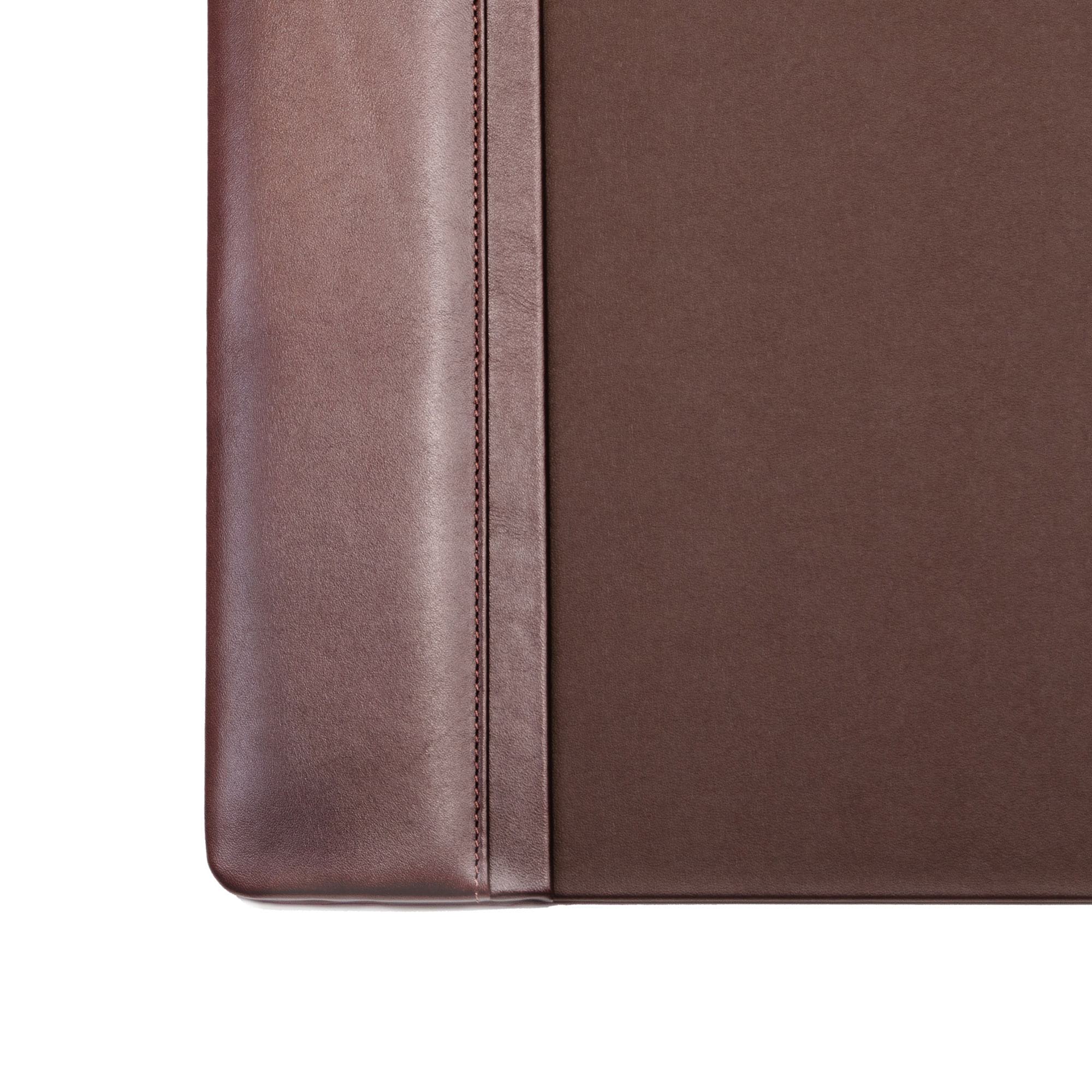 Chocolate Brown Leather Desk Pad, 25.5 x 17.25 Chocolate Brown Leather Desk Pad, 25.5 x 17.25