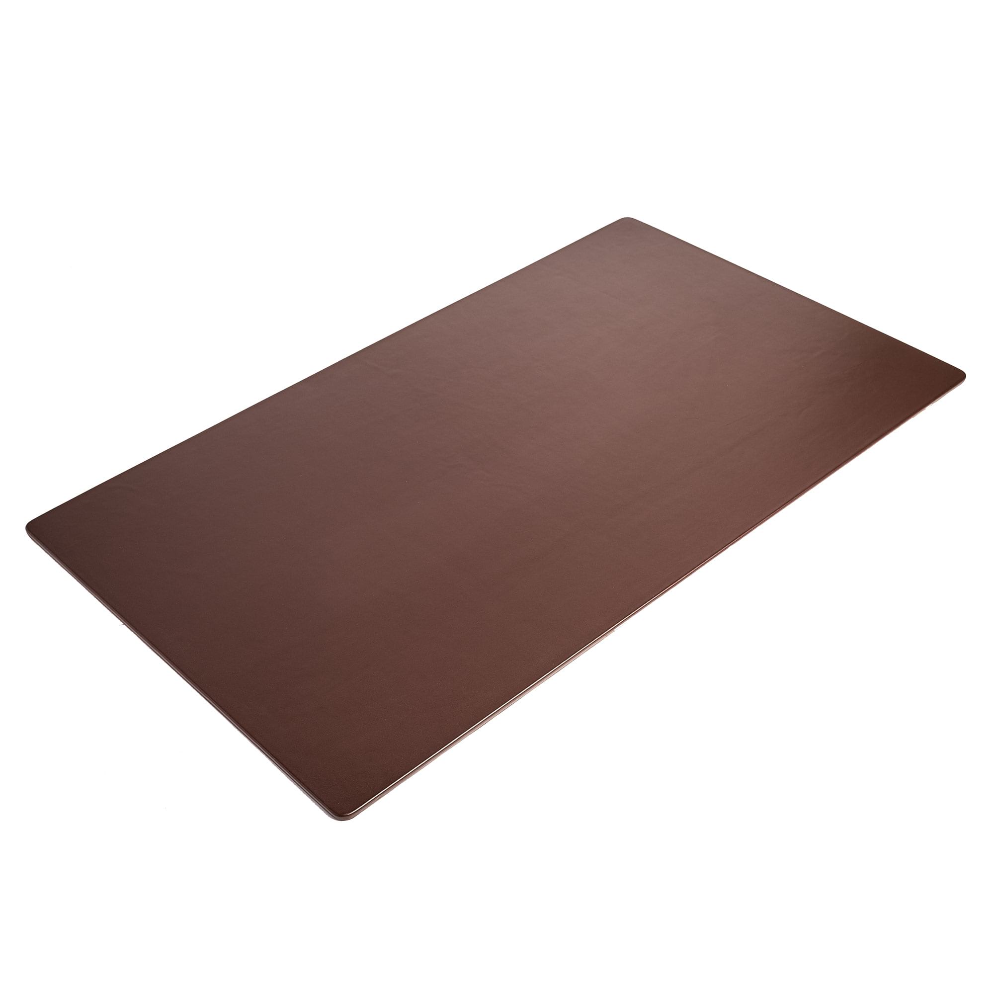 Chocolate Brown Leather Desk Pad w/out Rails, 34 x 20 Chocolate Brown Leather Desk Pad w/out Rails, 34 x 20