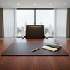 Chocolate Brown Leather Desk Pad w/out Rails, 34 x 20 Chocolate Brown Leather Desk Pad w/out Rails, 34 x 20