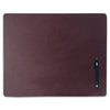 Chocolate Brown Leather Conference Table Pad, 20 x 16 Chocolate Brown Leather Conference Table Pad, 20 x 16