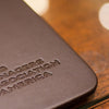 Chocolate Brown Leather Conference Table Pad, 20 x 16 Chocolate Brown Leather Conference Table Pad, 20 x 16