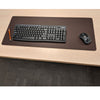 Chocolate Brown Leatherette Keyboard/Mouse Desk Pad, 30 x 12.5 Chocolate Brown Leatherette Keyboard/Mouse Desk Pad, 30 x 12.5