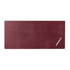 Burgundy Bonded Leather No Core Rollable Desk Mat, 32 x 15 Burgundy Bonded Leather No Core Rollable Desk Mat, 32 x 15
