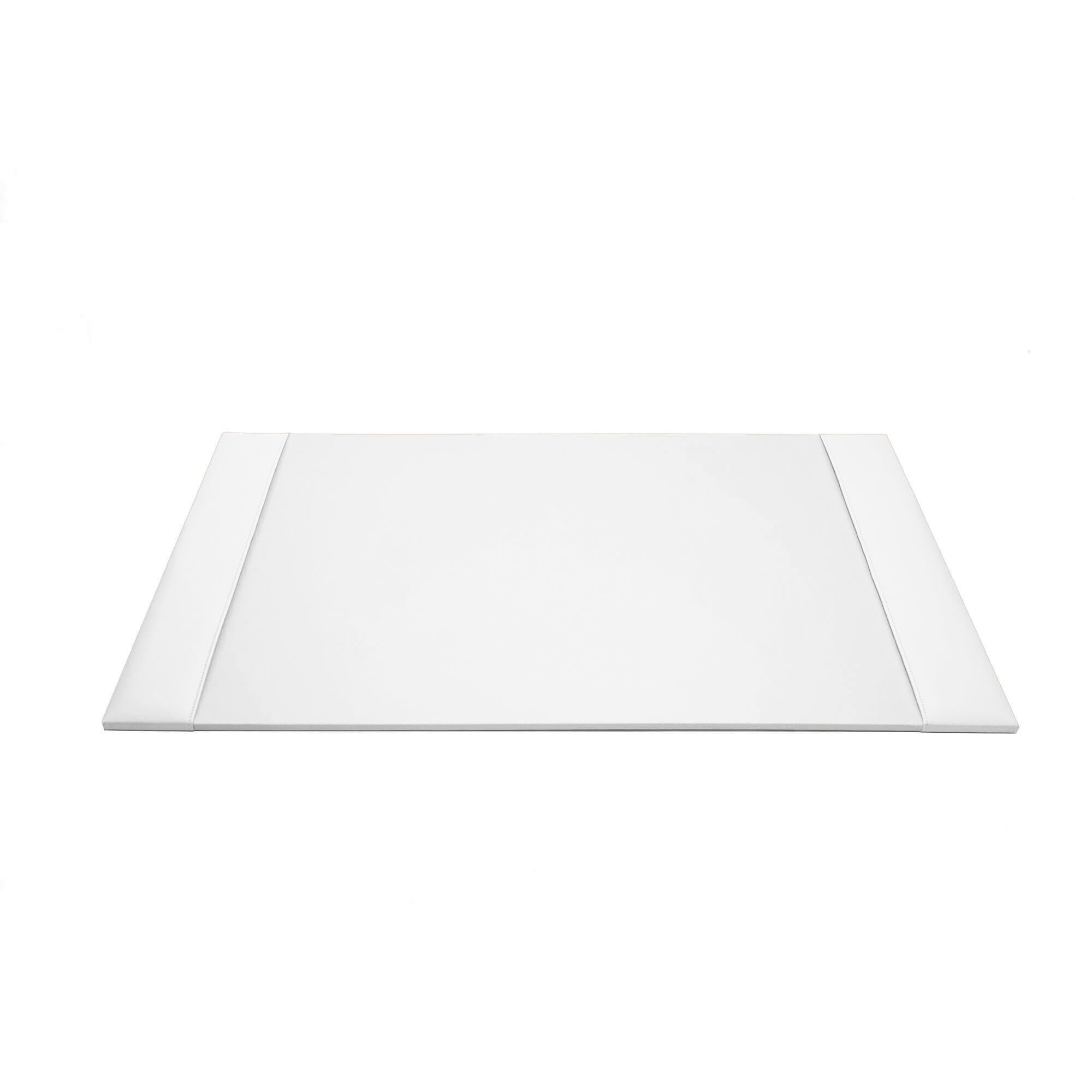 White Bonded Leather Desk Pad, 30 x 18 White Bonded Leather Desk Pad, 30 x 18