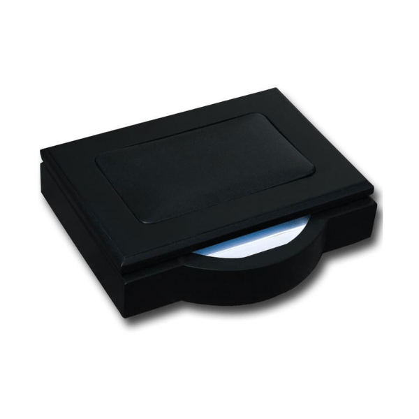 Blackwood and Leather Memo Holder Blackwood and Leather Memo Holder