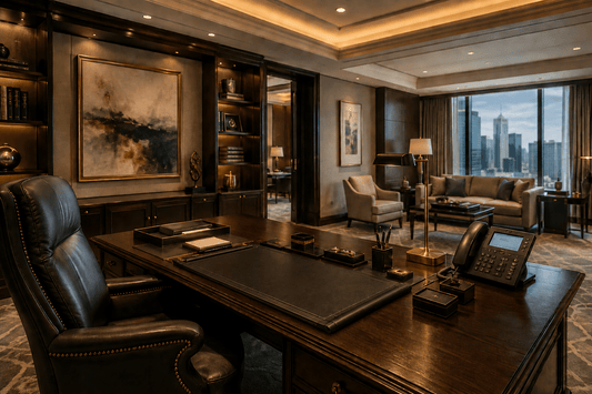 Luxury Hotel Office Suites: Executive Workspace Design for High-End Hospitality