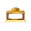 El Casco 23 Kt Gold Plated Two Hole Punch