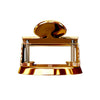 El Casco 23 Kt Gold Plated Two Hole Punch