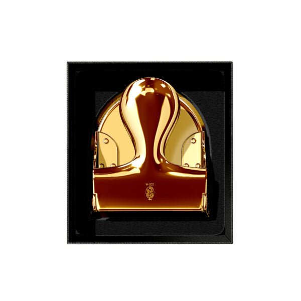 El Casco 23 Kt Gold Plated Two Hole Punch