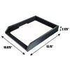 Classic Black Leather Letter Tray