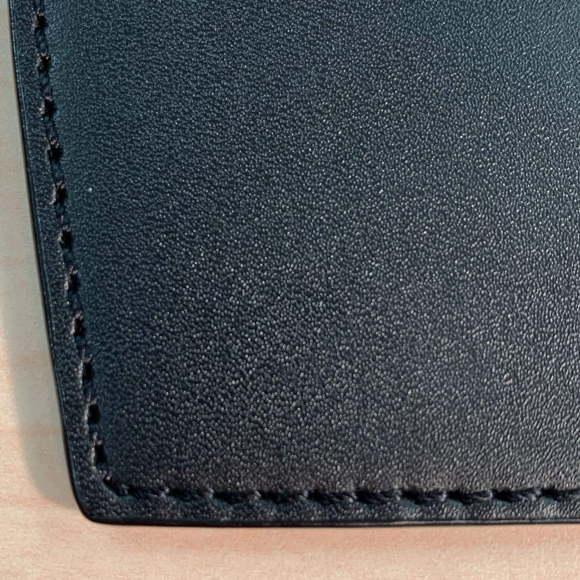 Classic Black Leather Mouse Pad