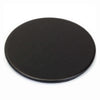 Black Leatherette Coaster, Round
