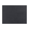 Black Leather Rectangular Mouse Pad With Stitching