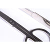 Classic Black Leather Library Set - Silver Hardware