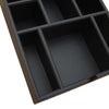 Black Leatherette Condiment Tray