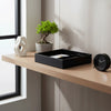Black Leatherette Organizing Tray
