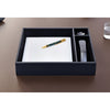 Black Leatherette Organizing Tray