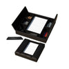 Black Leatherette Conference Room Organizer