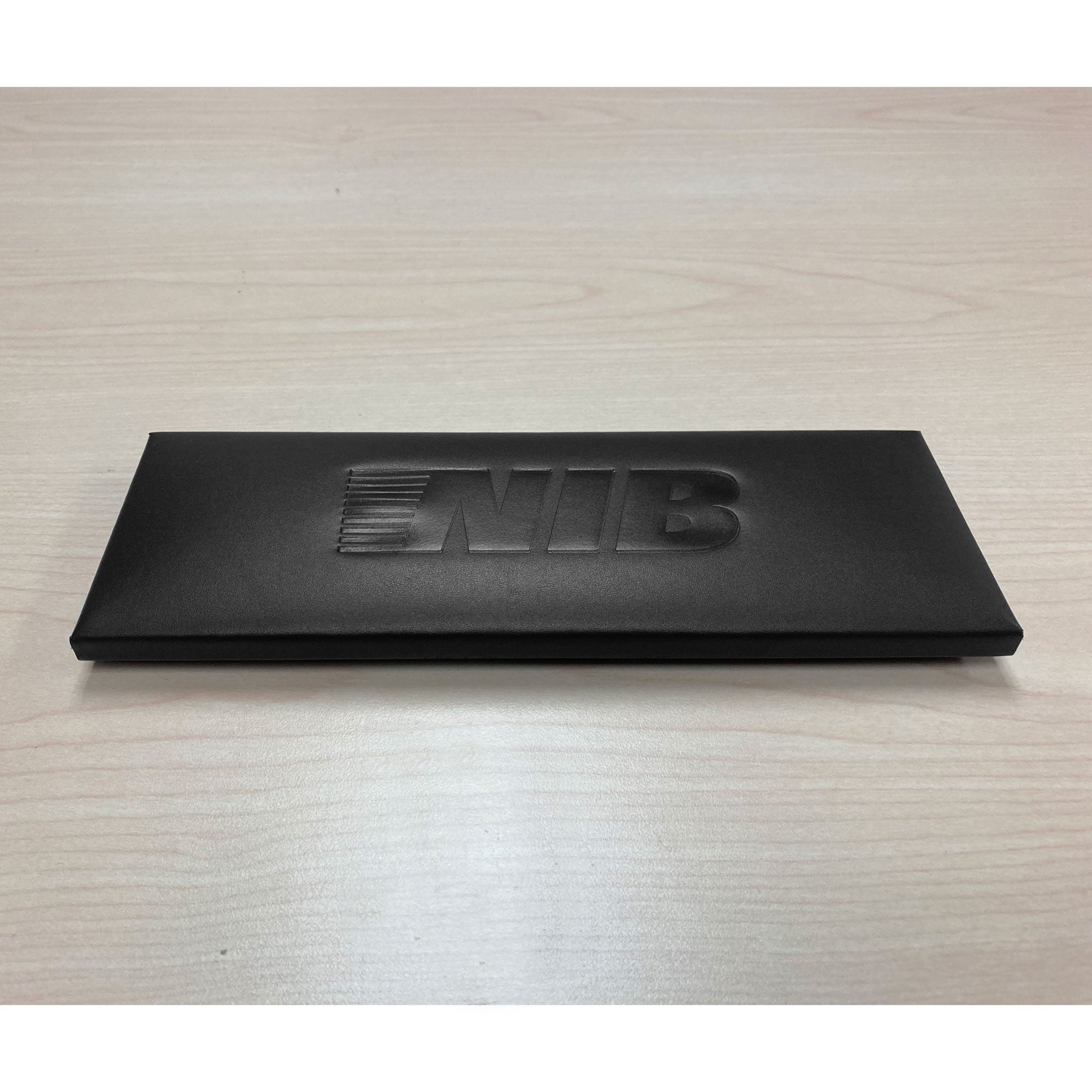 Black Leatherette Conference Room Organizer