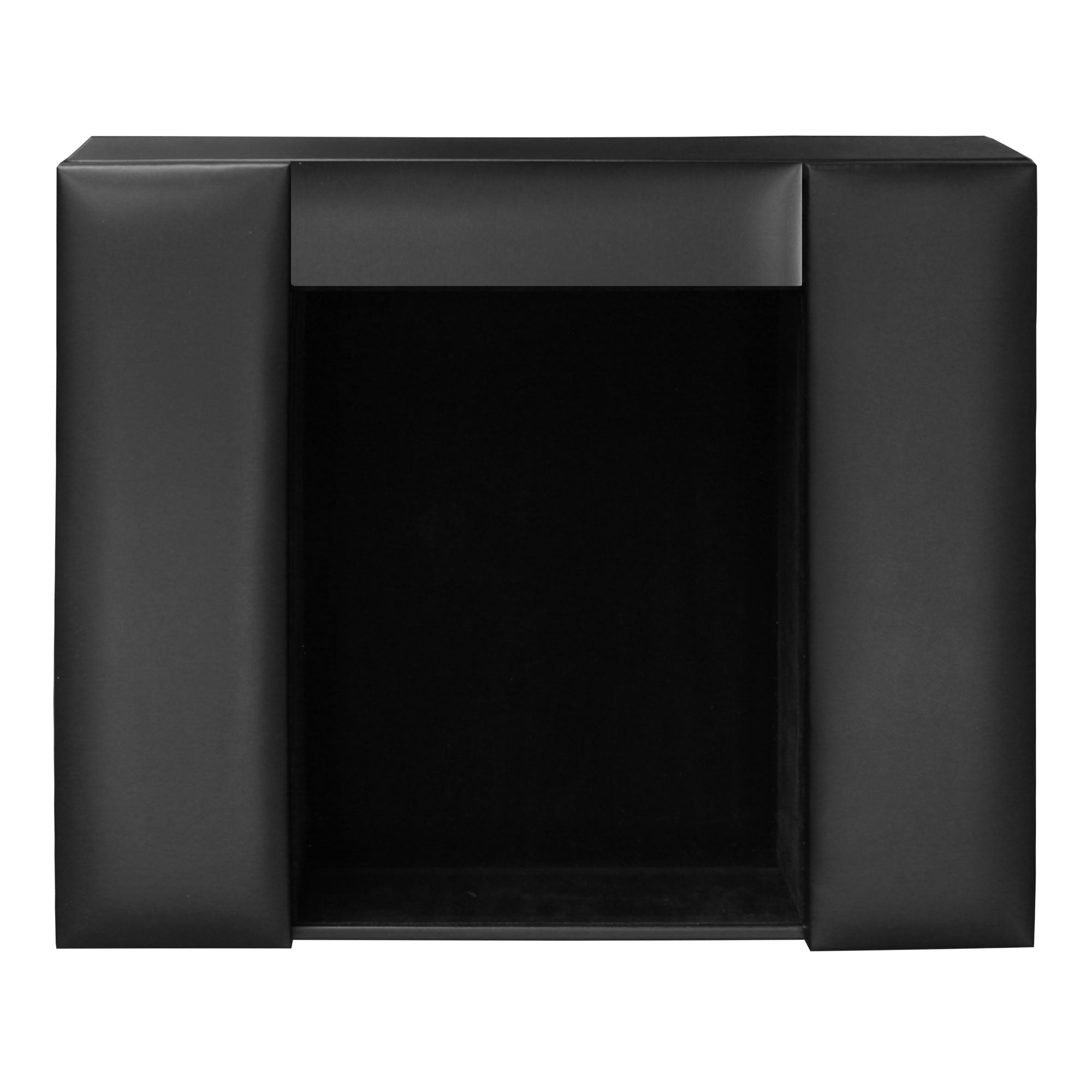 Black Leatherette Conference Room Organizer