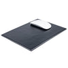 Black Bonded Leather Mouse Pad