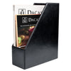 Black Bonded Leather Magazine Holder