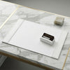White Crocodile Embossed Leather Business Card Holder
