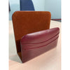 Saddle Brown Leather Letter Holder