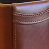 Saddle Brown Leather Pencil Cup
