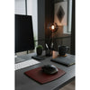 Mocha Leather Mouse Pad