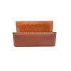 Rustic (Sienna) Brown Leather Business Card Holder