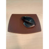 Rustic (Sienna) Brown Leather Mouse Pad