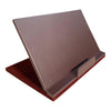 Chocolate Brown Leather Tablet Stand