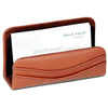 Tan Leather Business Card Holder