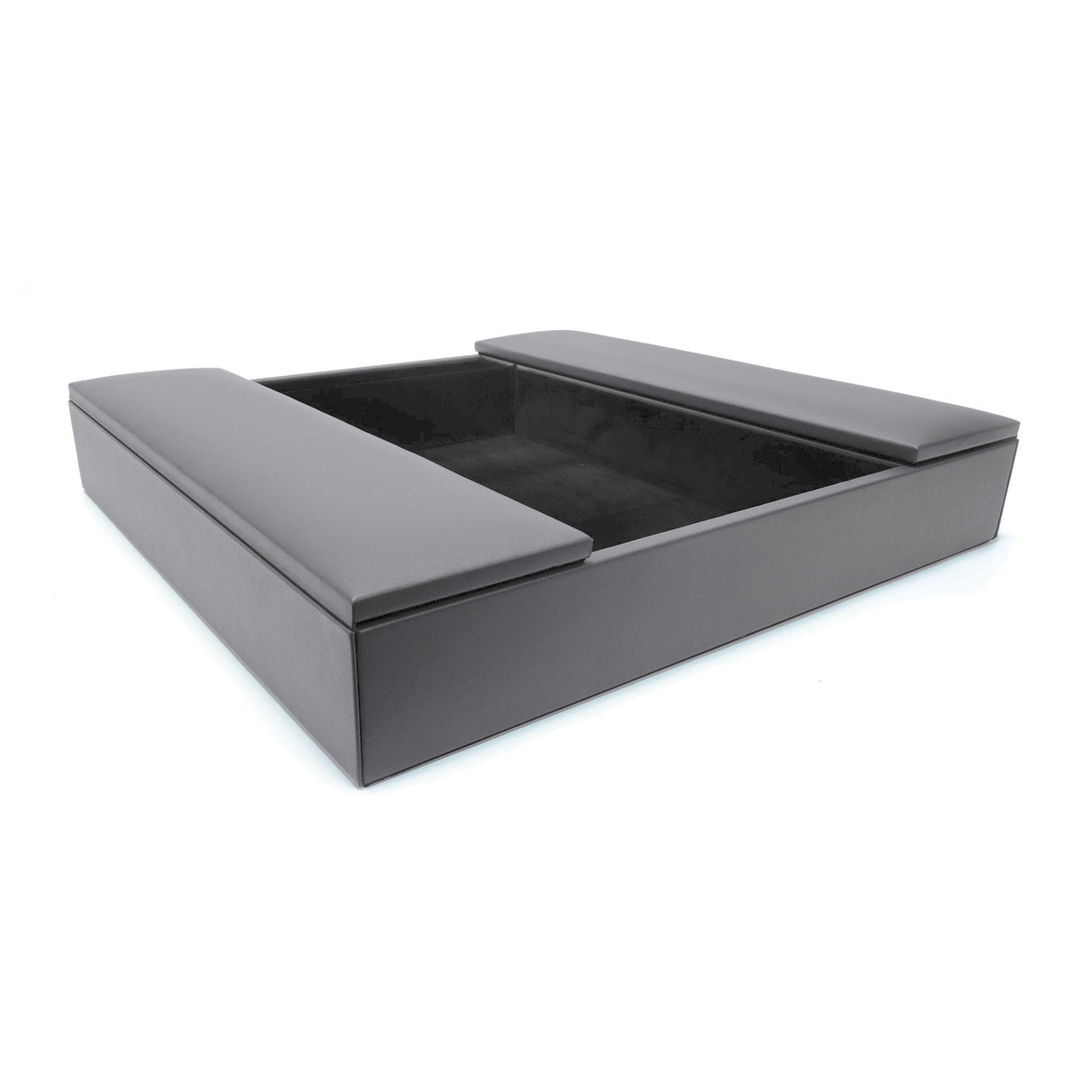 Gray Leatherette Conference Room Organizer
