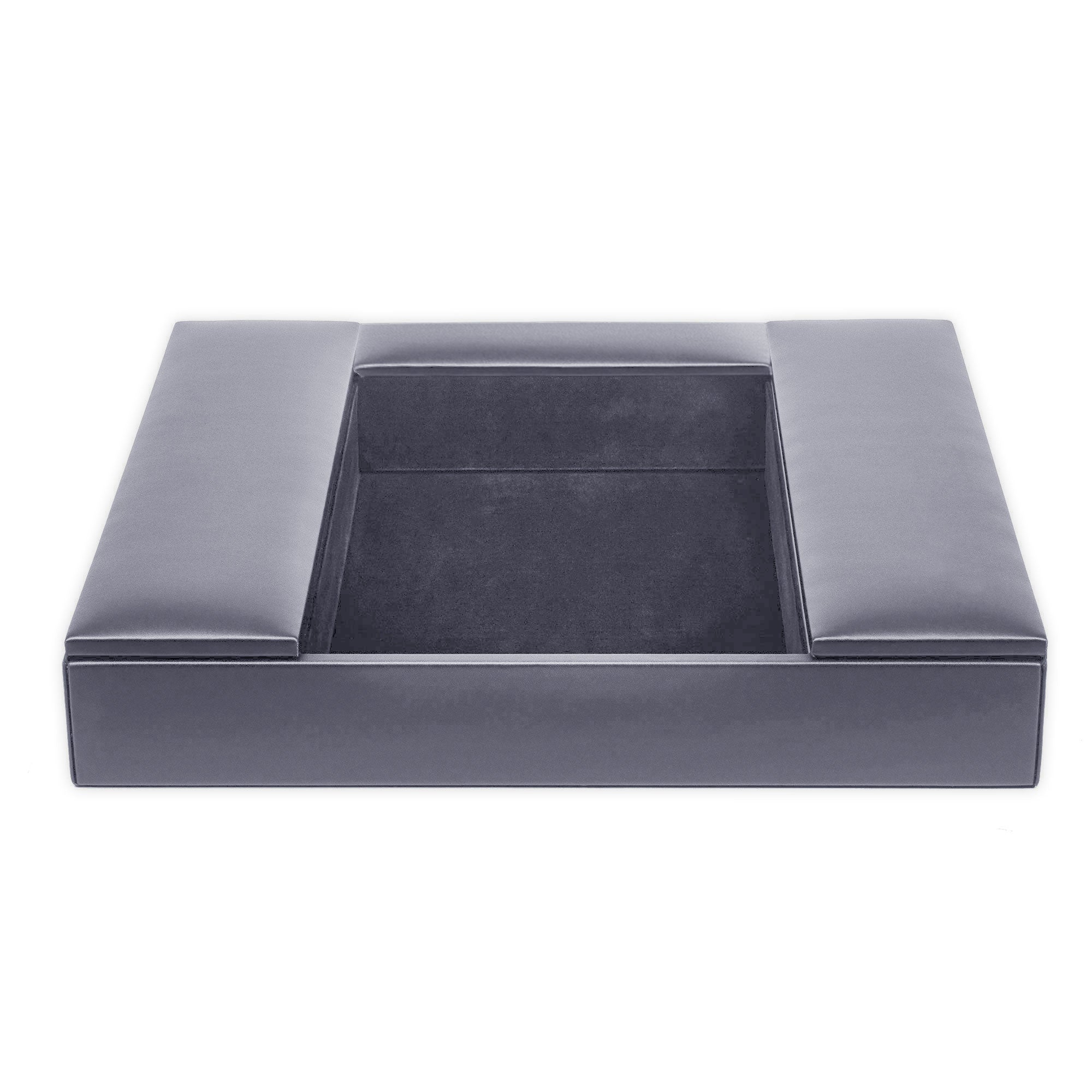 Gray Leatherette Conference Room Organizer