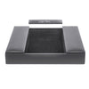 Gray Leatherette Conference Room Organizer