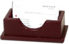 Burgundy Leather Business Card Holder