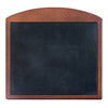 Walnut & Black Leather Mouse Pad