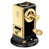 El Casco 23 Kt Gold And Black Pencil Sharpener With Base /side Load