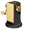 El Casco 23 Kt Gold And Black Pencil Sharpener With Base /side Load