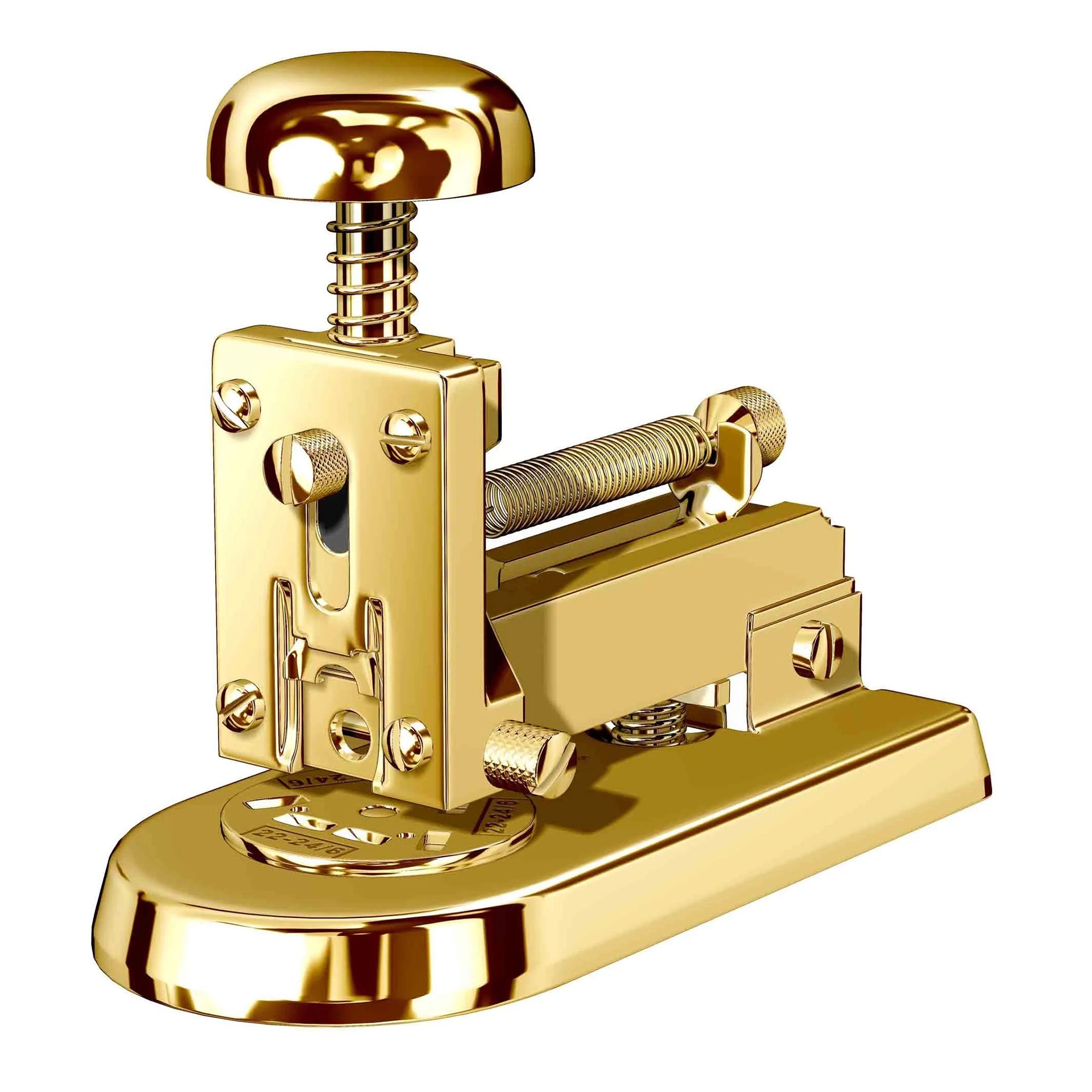 El Casco 23 Kt Gold Plated Small Stapler