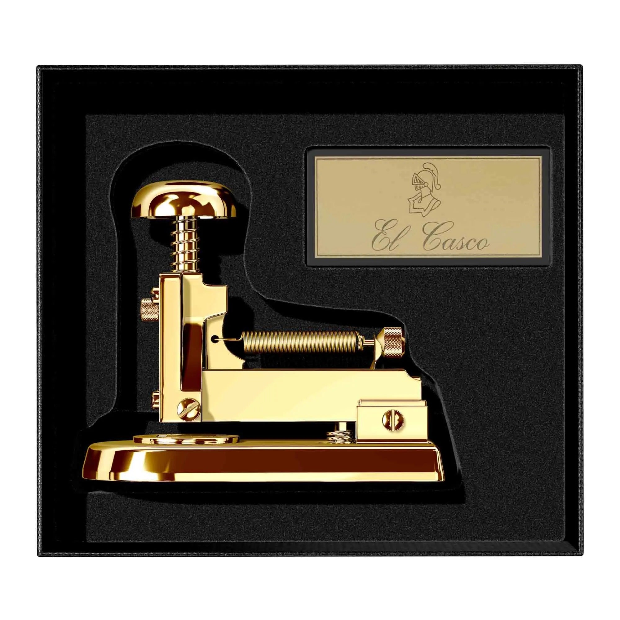 El Casco 23 Kt Gold Plated Small Stapler