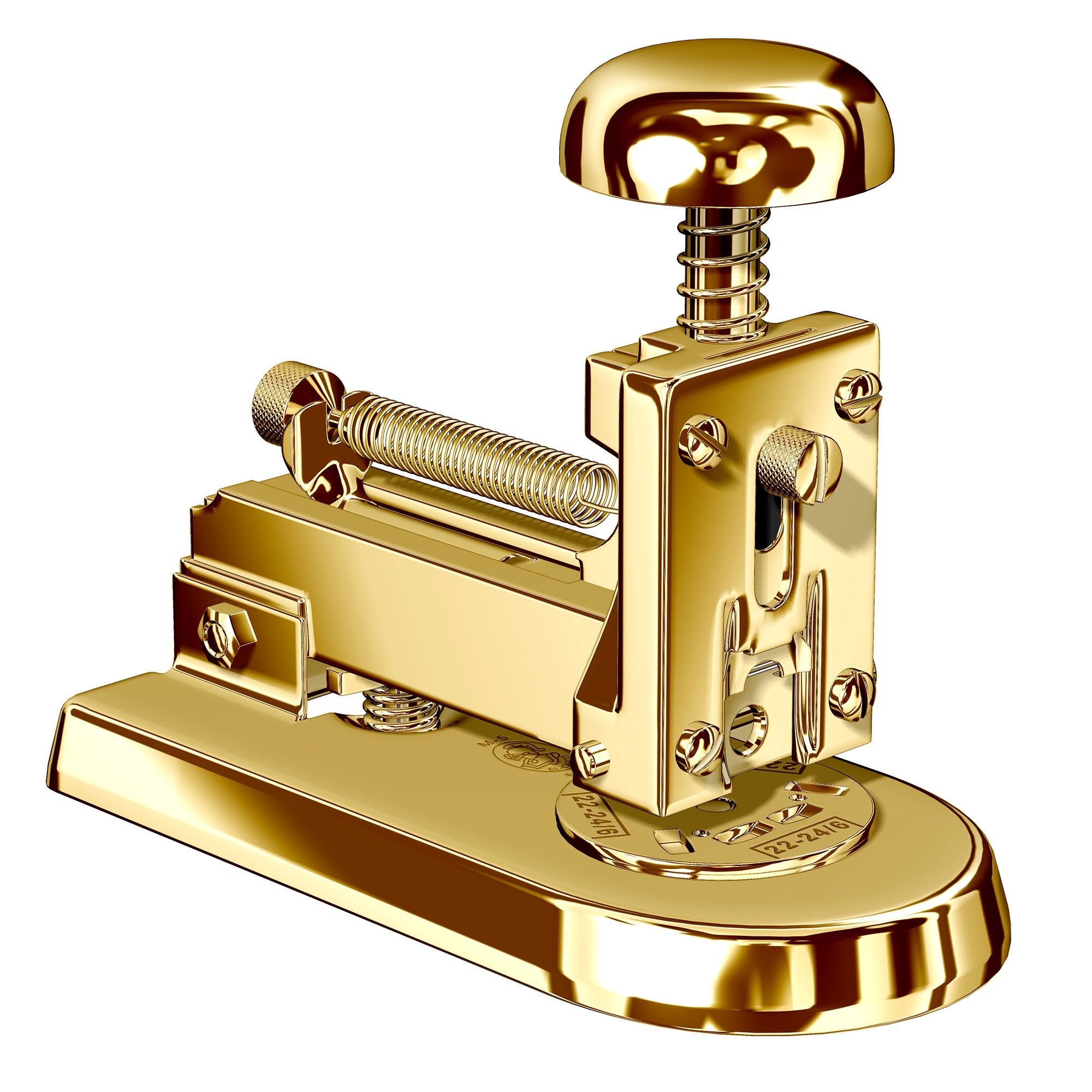 El Casco 23 Kt Gold Plated Small Stapler