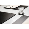 10 Seat Black Leatherette Conference Room Set w/ Round Coasters and Drawer Holder