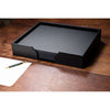 8 Seat Black Leatherette Conference Room Set, 17 x 14 Size Pads