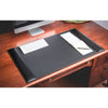 Rustic (Onyx) Black Leather Desk Set, 3pc